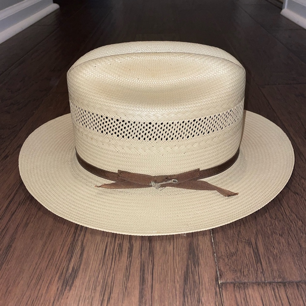 Stetson Open Road 10X Straw Cowboy Hat